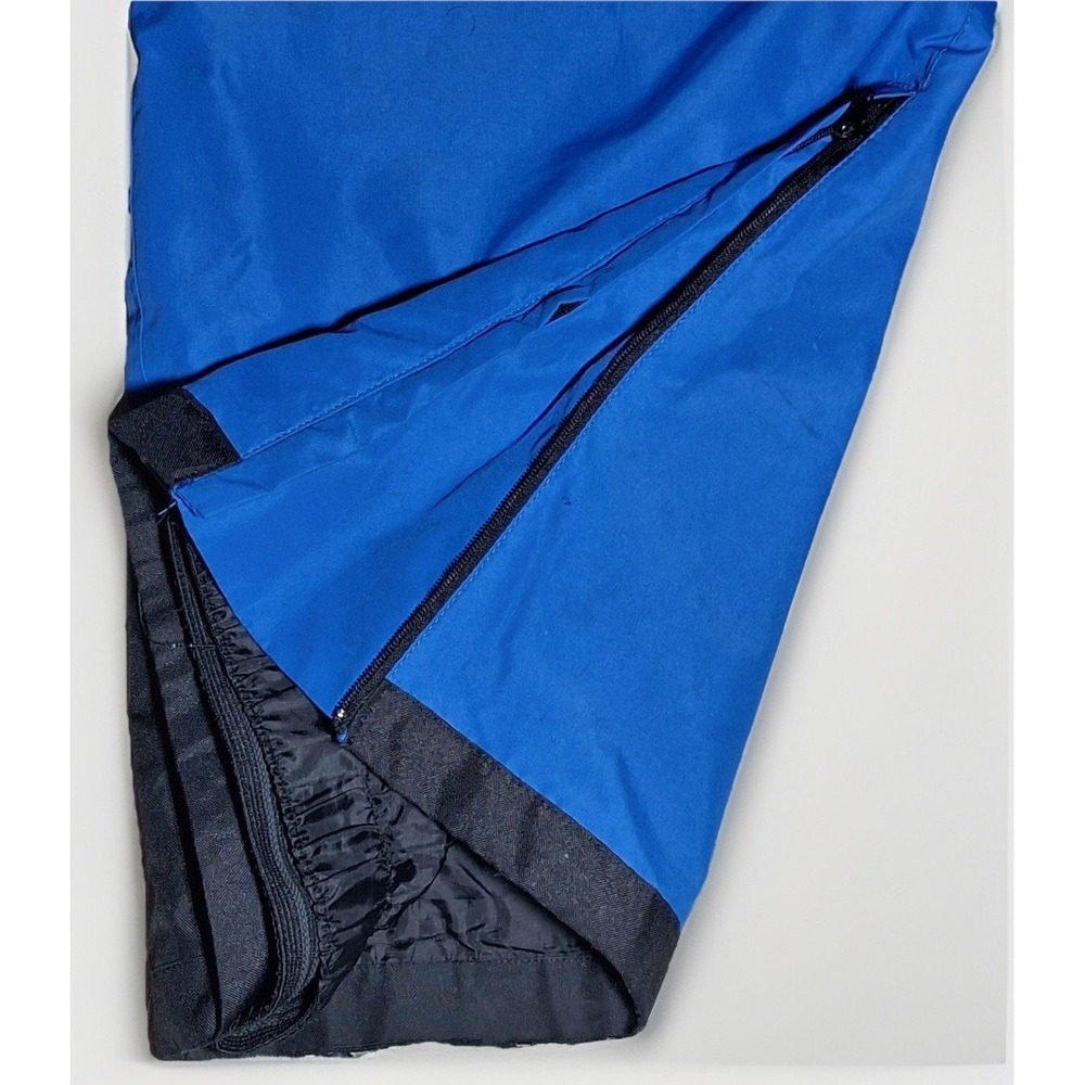 Free Soldier Mens Blue Insulated Ski‎ Bibs Snowboard Overalls Large Inseam 32 - Picture 7 of 16